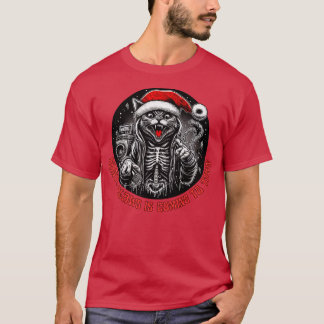 Santa Claws kommt in die Stadt T-Shirt