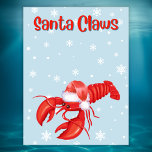 Santa Claws Pun Funny Lobster Weihnachten<br><div class="desc">👉 Legen Sie ein Lächeln auf das Gesicht mit diesem Weihnachtsmann lustigen Hummer Weihnachten und Urlaub Postkarte! - Klicken Sie einfach, um dieses Design zu personalisieren 🔥 Mein Versprechen - Dieses Design ist einzigartig - Es ist mit Ihnen im Hinterkopf 🙏 Danke für die Unterstützung meines kleinen Unternehmens - Wenn...</div>