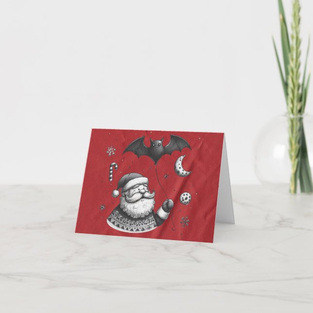 Santa Claws Red Karte (Vorderseite)