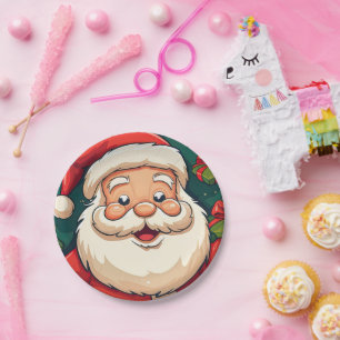 Santa Clouse Pappteller