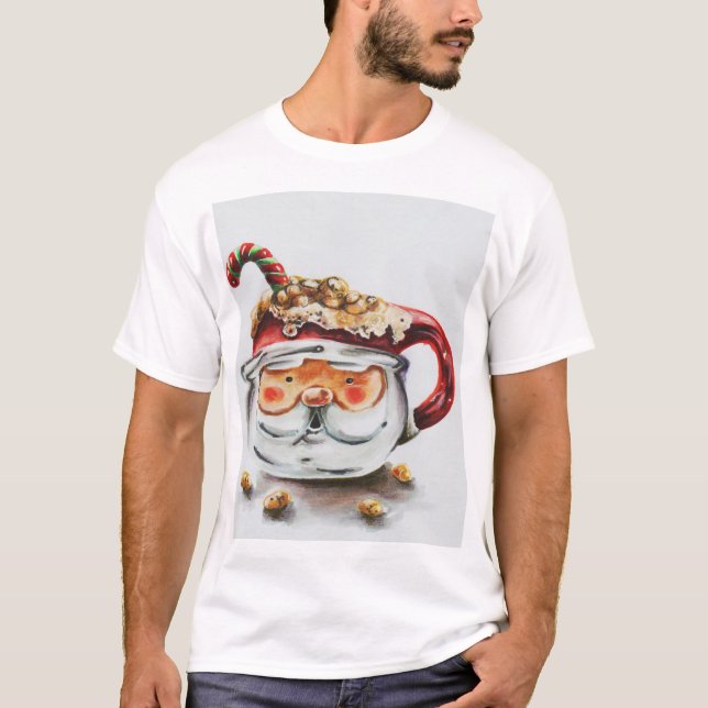 Santa-Clubkaffee T-Shirt (Vorderseite)
