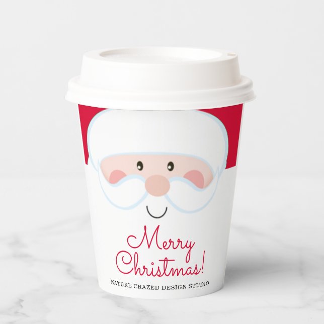 Santa Company Party Pappbecher (Vorderseite)
