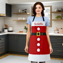 Santa Costume Elf Individuelle Name Weihnachten