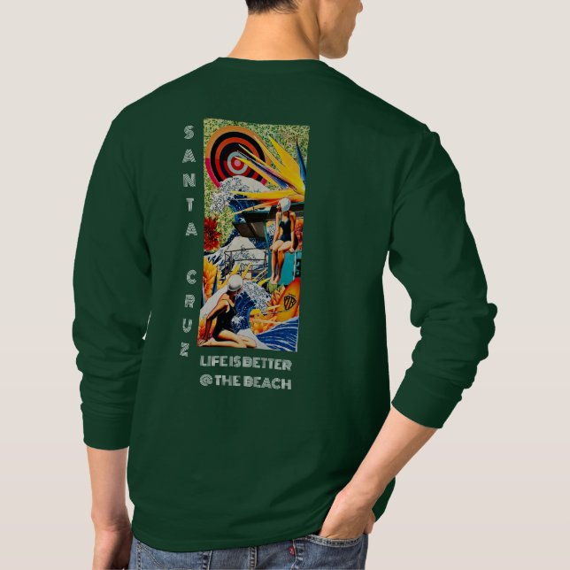 Santa Cruz Basic Long Sleeve T - Shirt (Rückseite)
