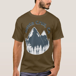 Santa Cruz CA Camping Wandern T-Shirt