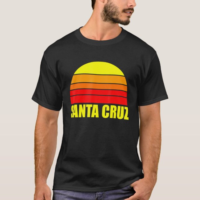Santa Cruz California California 70er 80er 90 T-Shirt (Vorderseite)