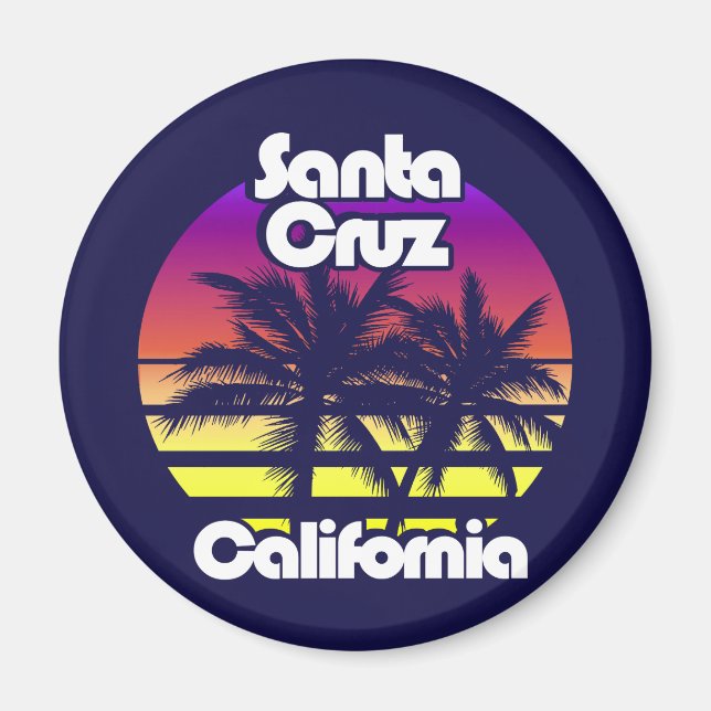 Santa Cruz California Magnet (Vorne)