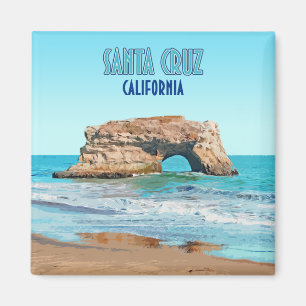 Santa Cruz California Natural Bridges Staat Beach Magnet