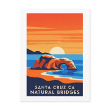 Santa Cruz California – Natural Bridges Sunset