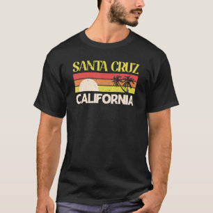 Santa Cruz California Retro Vintag Sunset Beach 7 T-Shirt