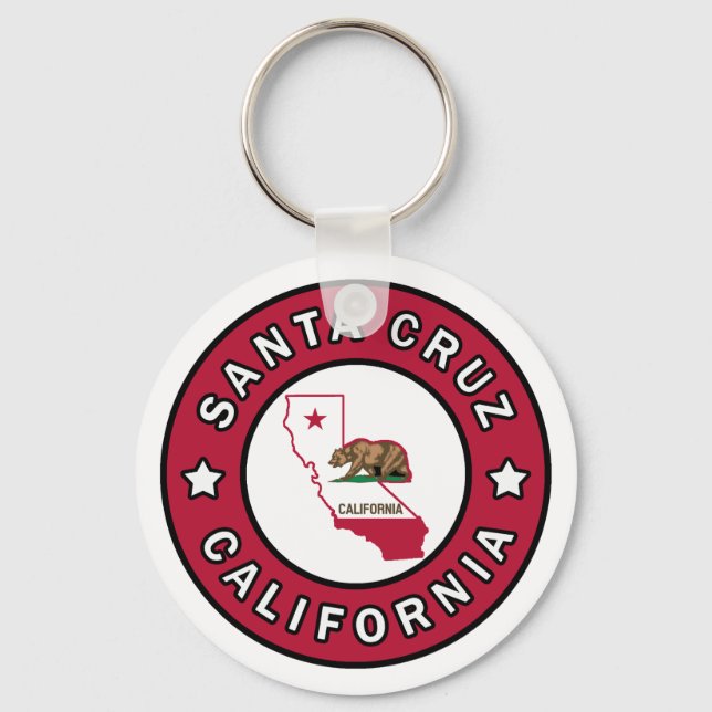 Santa Cruz California Schlüsselanhänger (Vorderseite)