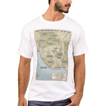 Santa Cruz California Trail Map Redwood & Coastal