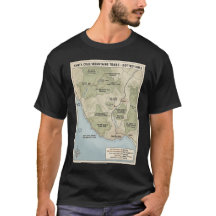 Santa Cruz California Trail Map Redwood & Coastal