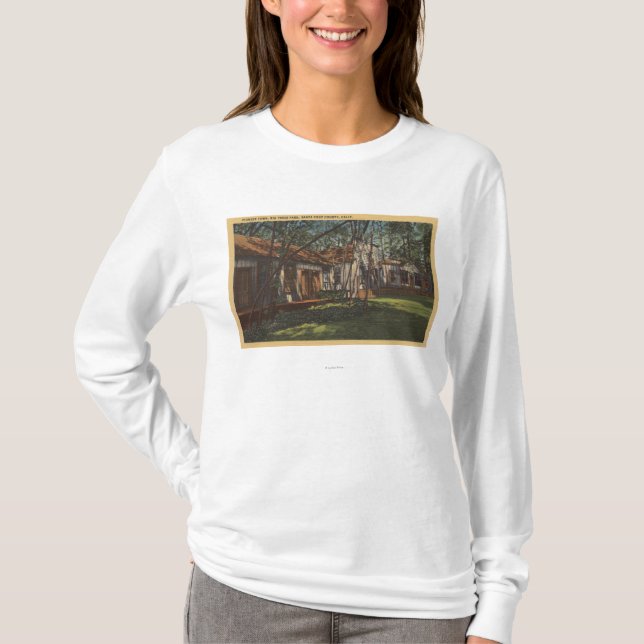Santa Cruz County, CA - Pionierstadt T-Shirt (Vorderseite)