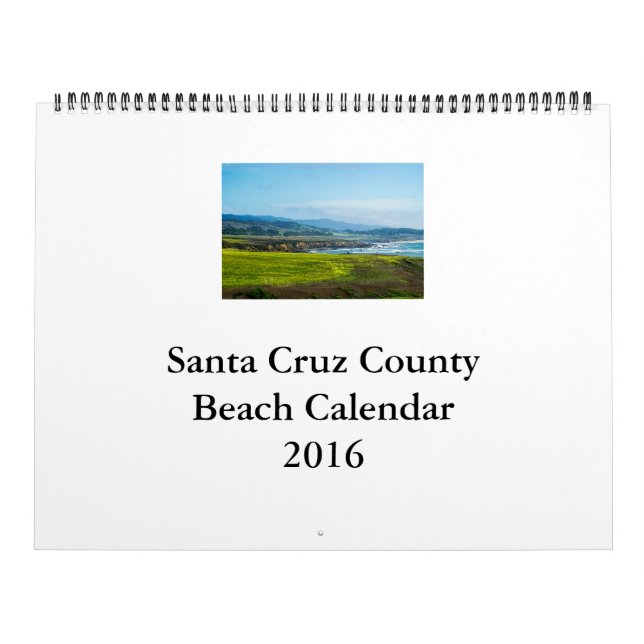 Santa Cruz County Strand-Kalender 2016 Kalender (Titelbild)