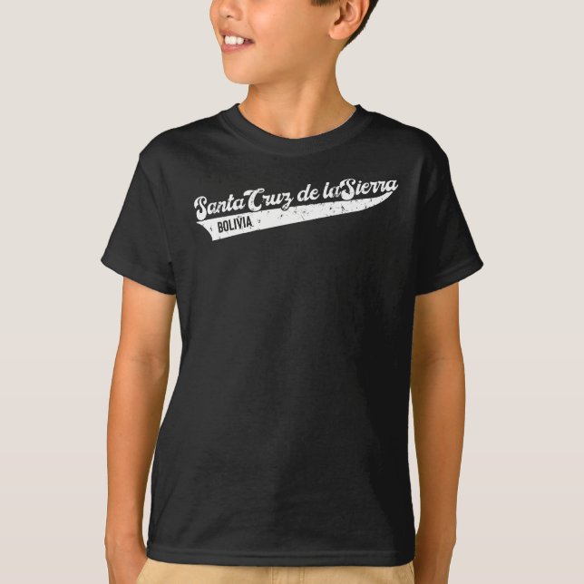 Santa Cruz de la Sierra Bolivia Design T-Shirt (Vorderseite)