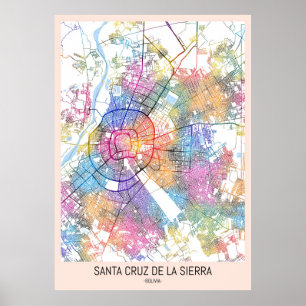 Santa Cruz de la Sierra Bolivien Poster