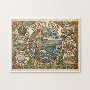 Santa Cruz Kalifornien Art‑Nouveau Küste