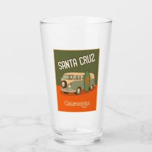 Santa Cruz, Kalifornien - Pint Glass Glas