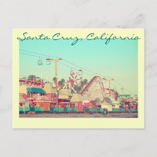 Santa Cruz Nostalgie Postkarte - Alt Back Design