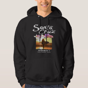 Santa Cruz Surfboard Girl Surfen Hoodie