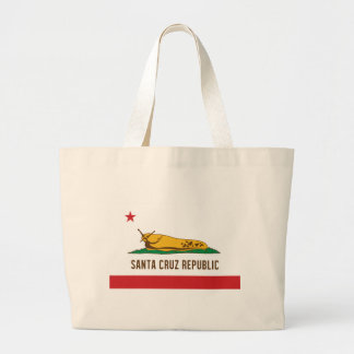 Santa- Cruzrepublik-Bananen-Schnecken-Flagge Jumbo Stoffbeutel