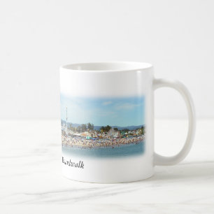Santa- Cruzstrand-Promenaden-panoramische Kaffeetasse