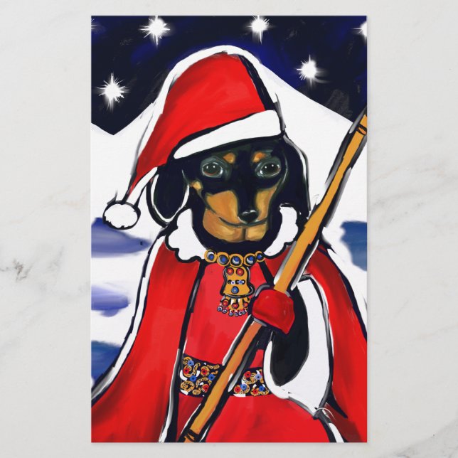 SANTA-DACKEL (Vorderseite)