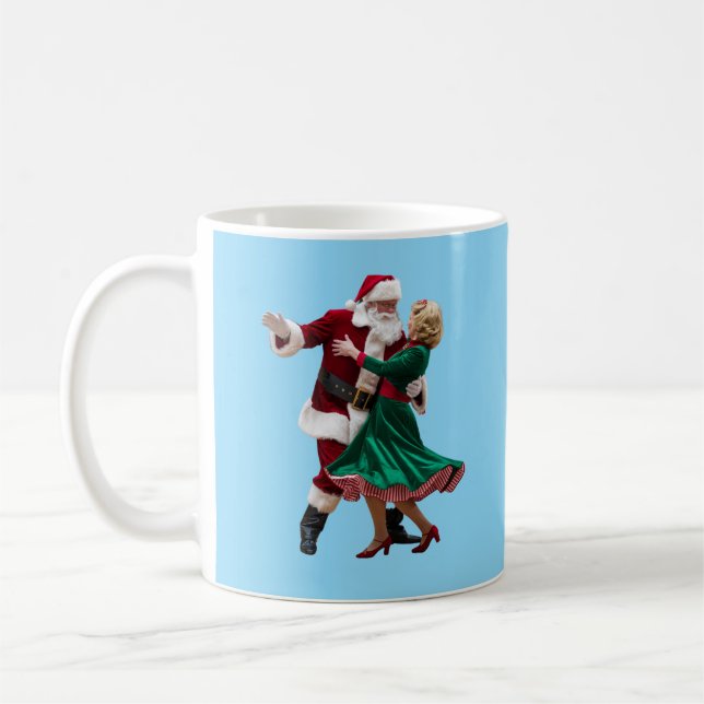 Santa Dancing Kaffeetasse (Links)