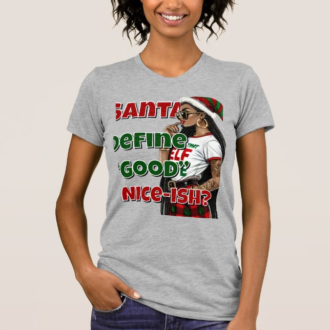 Santa Definition gut T-Shirt (Vorderseite)