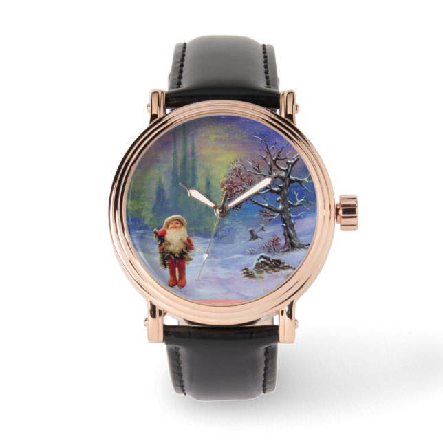 SANTA DER GNOME ARMBANDUHR (Vorderseite)