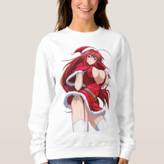 Santa Diva Anime Winter Outfit T-Shirt Sweatshirt