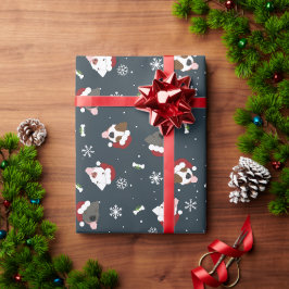 Santa Dogs Geschenkpapier