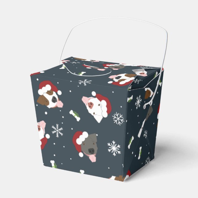 Santa Dogs Geschenkschachtel (Vorderseite)