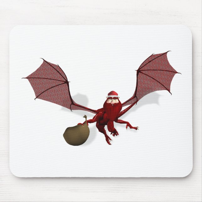 Santa Dragon Mousepad (Vorne)