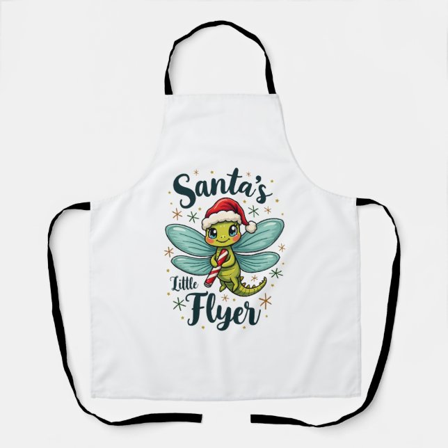 Santa Dragonfly Schürze (Vorderseite)