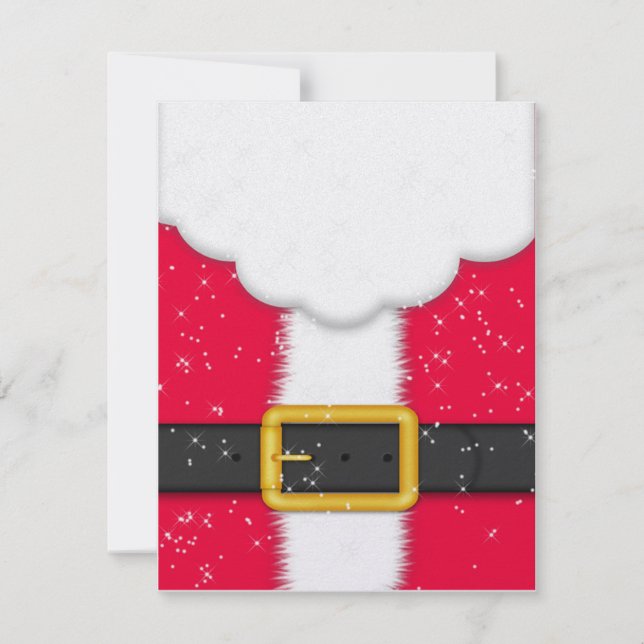 Santa Einladung / Karte von SRF (Vorderseite)