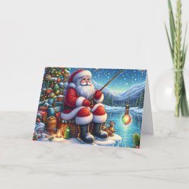 Santa Eisangeln Weihnachten