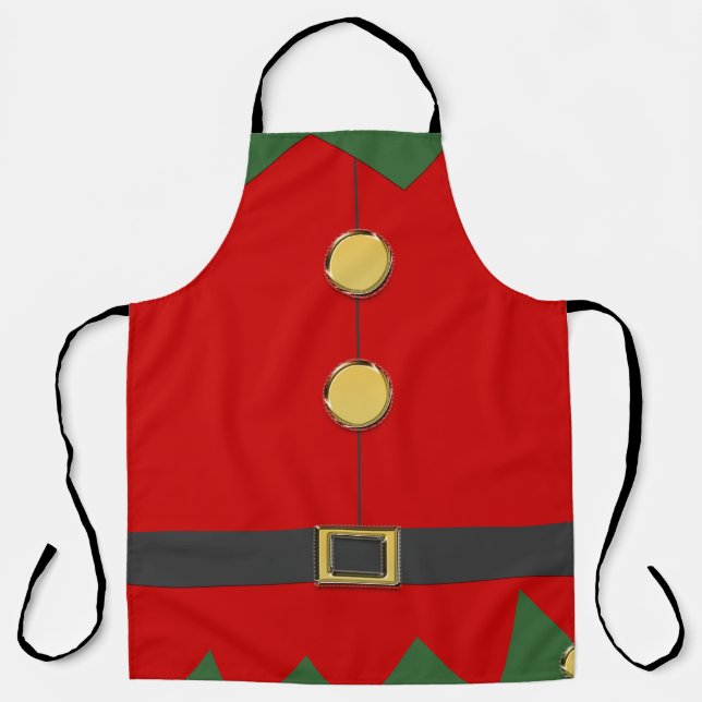 Santa-Elfenhelfer Schürze (Vorderseite)