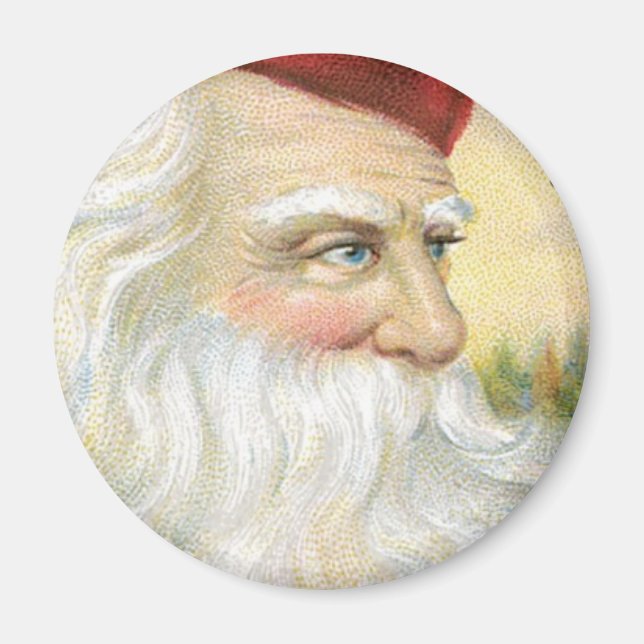 Santa, "Er sucht dich!" Magnet (Vorne)