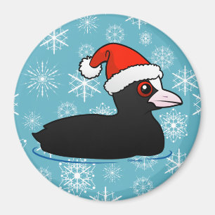 Santa Eurasian Coot Magnet
