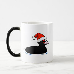 Santa Eurasian Coot Verwandlungstasse