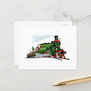 Santa Express Postkarte