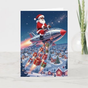 Santa Express Weihnachtskarte Feiertagskarte