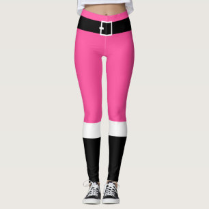 Santa Extravagant Pants Hot Pink Leggings