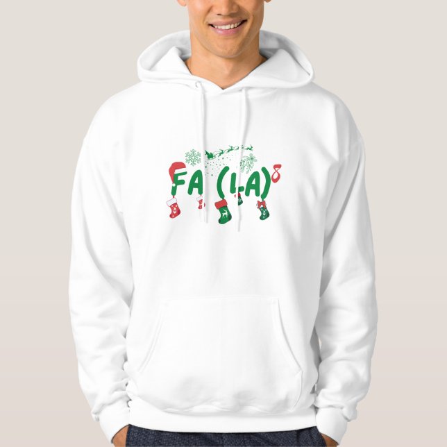 Santa Fa La 8 Lieblings-Urlaub Funny Mathematiker  Hoodie (Vorderseite)