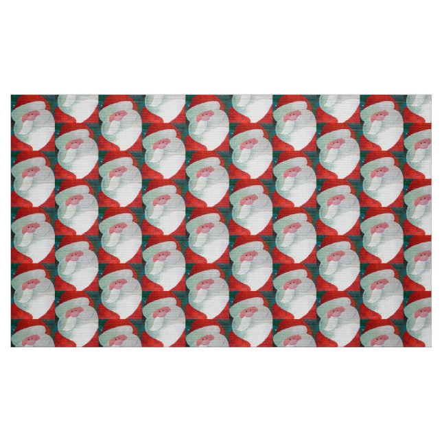Santa Face Fabric Stoff (Fat Quarter (45,7 x 55,9 cm))