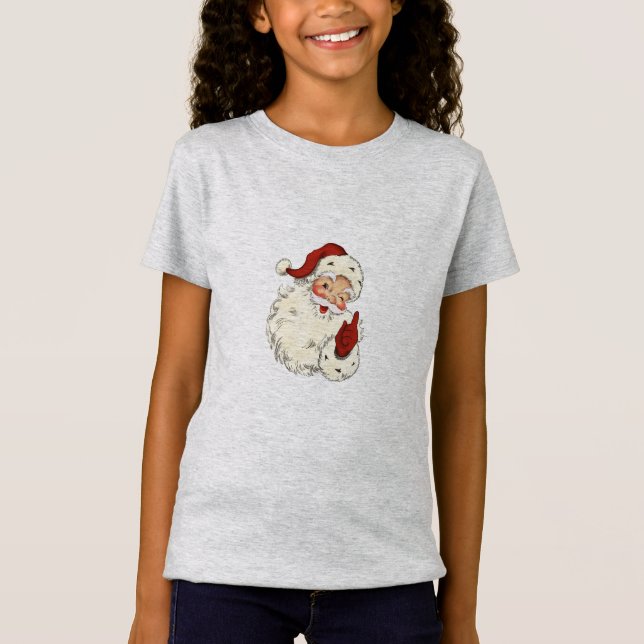 Santa Face Fine Jersey T - Shirt (Vorderseite)