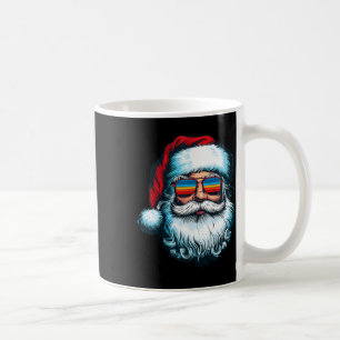 Santa Face Retro-Sonnenbrille Weihnachten Xmas Män Kaffeetasse
