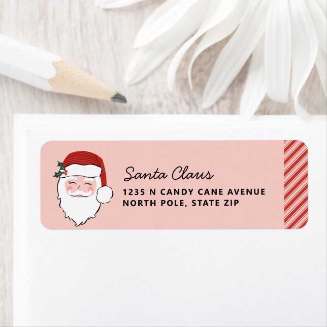 Santa Face | Rosa und Rot (Insitu)